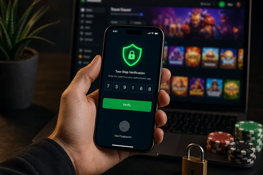 Sécurité mobile casino chiffrement SSL et 2FA