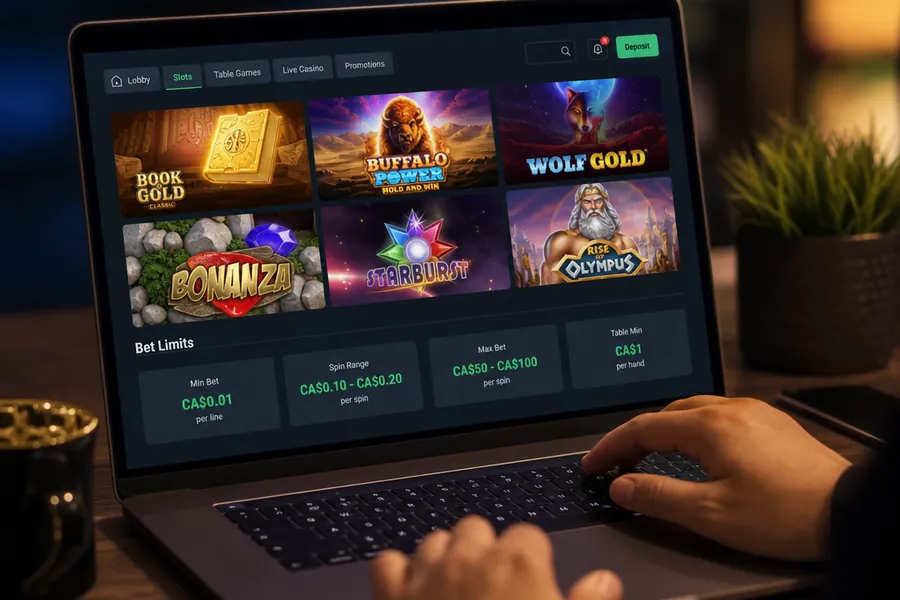 Yukon Gold betting limits for slots and tables