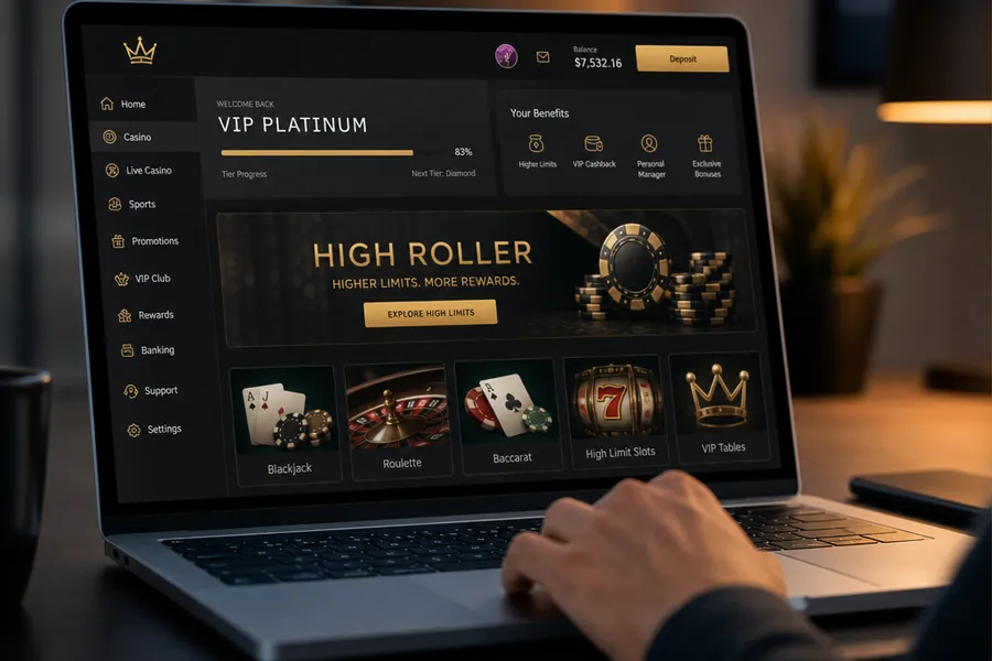 Yukon Gold VIP high-roller betting limits