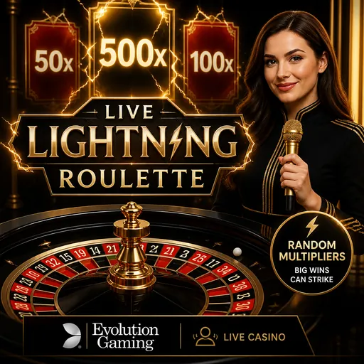Live Lightning Roulette live casino thumbnail